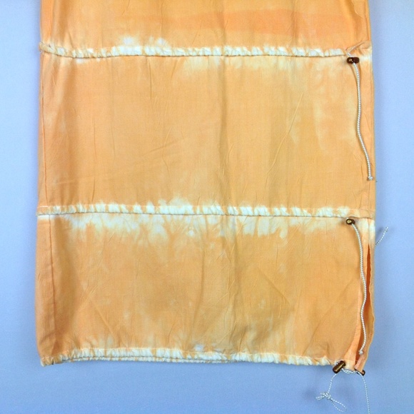 Private Circle Skirt Women Junior 5 Orange Tie Dye - Picture 3 of 7